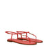 Christian Dior Pink Leather Flip-Flop Sandals with Buckle Closure – Women’s